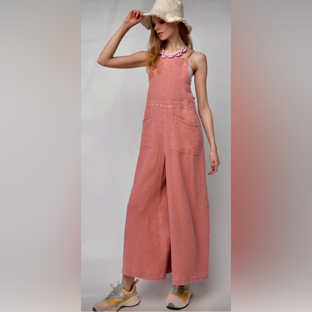 Women's Pink Jumpsuit